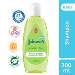 Johnsons Baby Shampoo Cabello Claro 200 ml #1