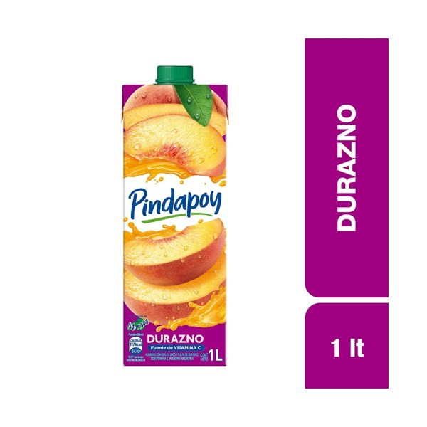 Jugo Pindapoy Durazno Tetra 1 lt. #1