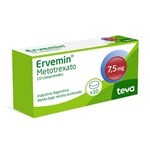 Ervemin 7.5 Mg | 10 comprimidos | Metotrexato #1