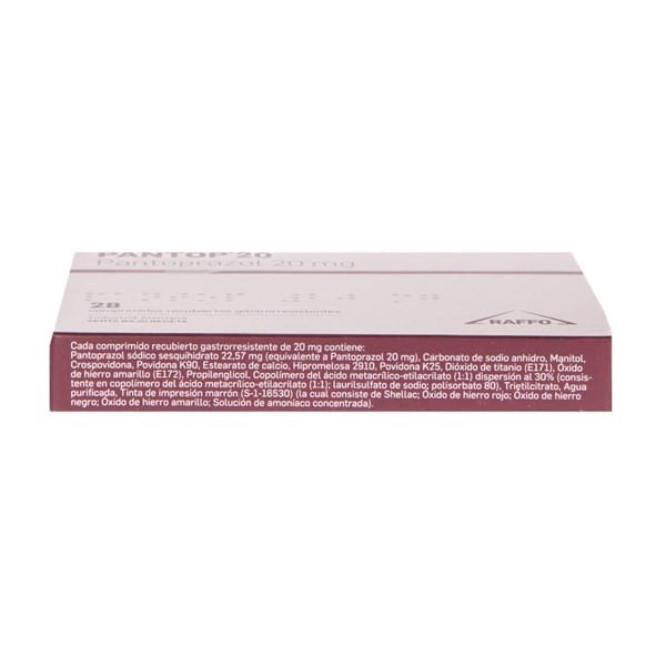 Raffo Pantop 20 Pantoprazol x 28 Comp #1