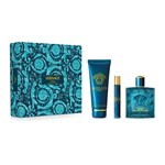 Versace Eros Edp 100 ml + Mini Talla + Shower Gel Set Tamaño 100 ml #1