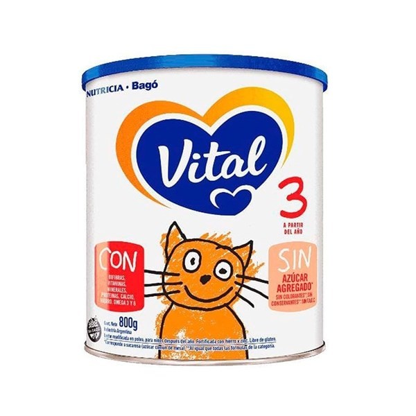 Leche En Polvo Vital Infantil Etapa 3 En Lata 800 G. #1