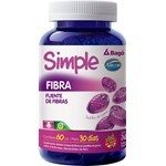 Simple Suplemento Dietario Fibra Pastillas de Goma (60 Unidades) #3