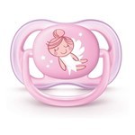 Avent Chupete Ultra Air Hada Rosa 0-6 m Sin Bpa 1U Scf545/10 #1