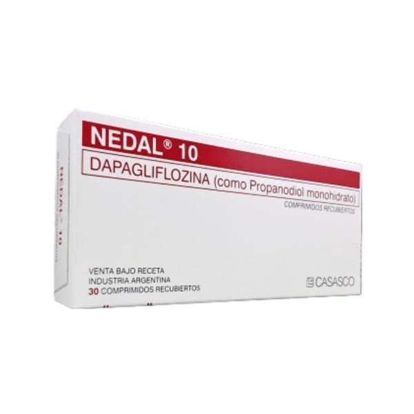 Casasco Nedal 10 Mg Dapagliflozina x 30 Comp Recubiertos #1