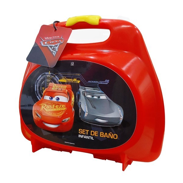 Disney Valijita de Baño Cars (Shampoo + Perfume + Esponja) #1