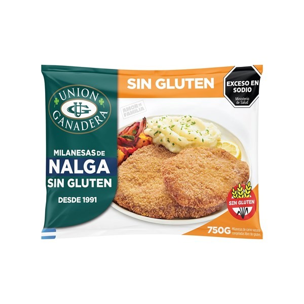 Milanesa de Nalga Unión Ganadera Sin Gluten 750 grs #1
