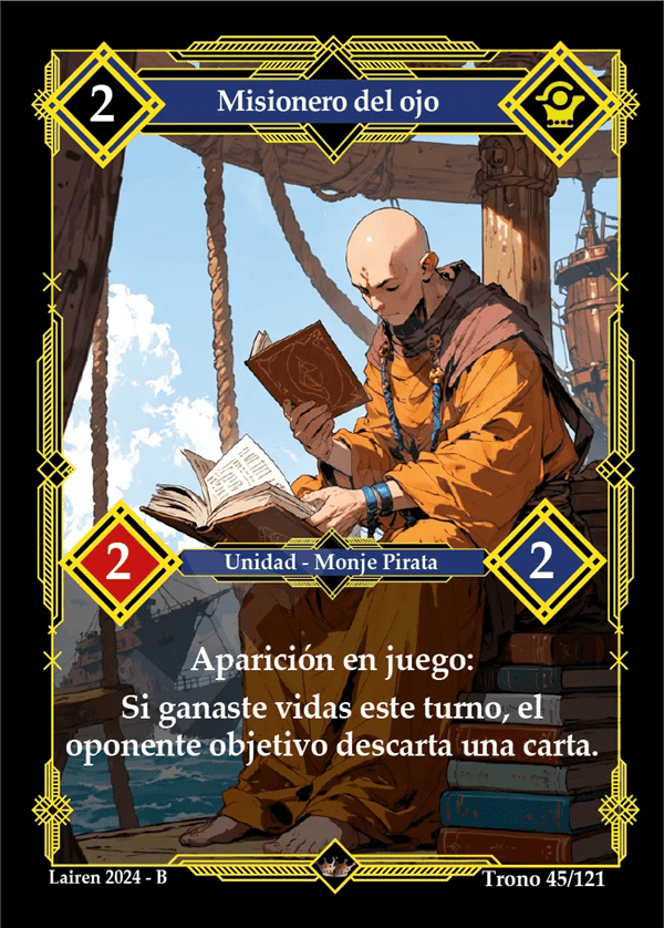 045 Misionero Del Ojo - Coste 2