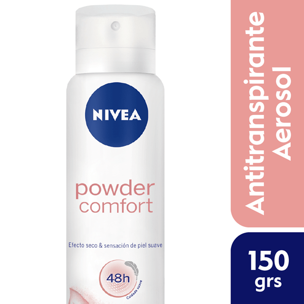 Nivea Aerosol Desodorante Mujer Powder Comfort 150 ml #1