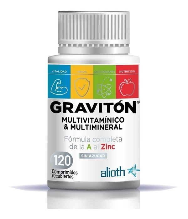 Graviton Multivitamínico Y Multimineral ( 120 comprimidos)