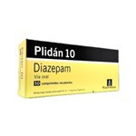 Roemmers Plidan 10 Mg Diazepam x 50 Comp Recubiertos #1