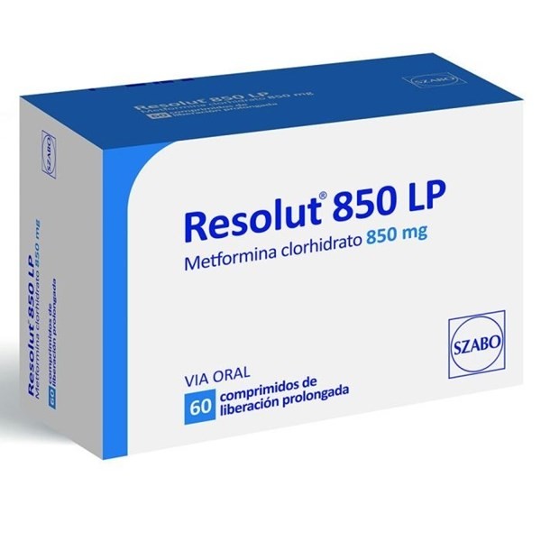 Resolut Lp 850 Mg | 60 Comprimidos #1