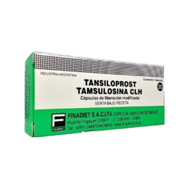 Finadiet Tansiloprost Tamsulosina 0.4 Mg x 30 Cáps #1