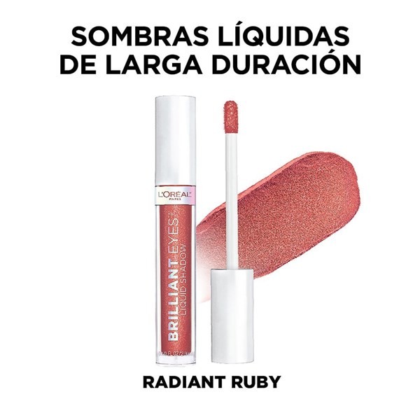 Loreal Paris Sombra Liquida Brilliant Eyes 2.9 ml Radiant Ruby alt