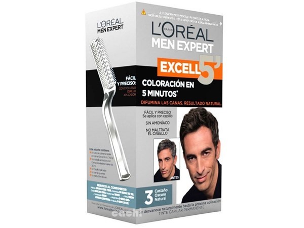 Excell 5 Men Expert N°3 Castaño Oscuro Natural  #1