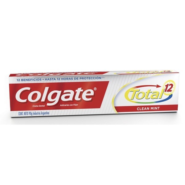 Colgate Crema Dental Total 12 clean Mint 90 gr alt