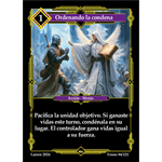 084 Ordenando La Condena 1ra Edicion - Coste 1 #1