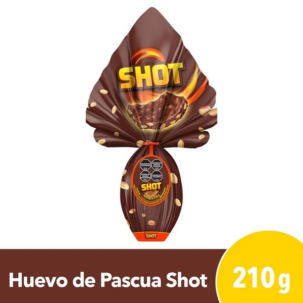 Huevo de Pascua Shot Chocolate Y Maní 210 g. #1