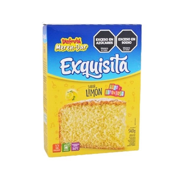 Bizcochuelo Exquisita De Limón En Caja 540 G. #1