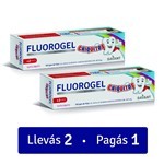 Fluorogel Gel Dental Con Fluor Chiquitos 60 gr (Pack 2 Unidades) #2