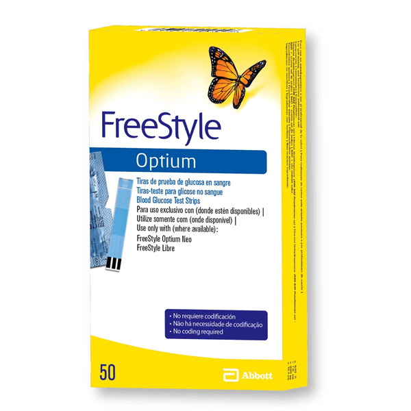Freestyle optium | 50 Tiras reactivas #1