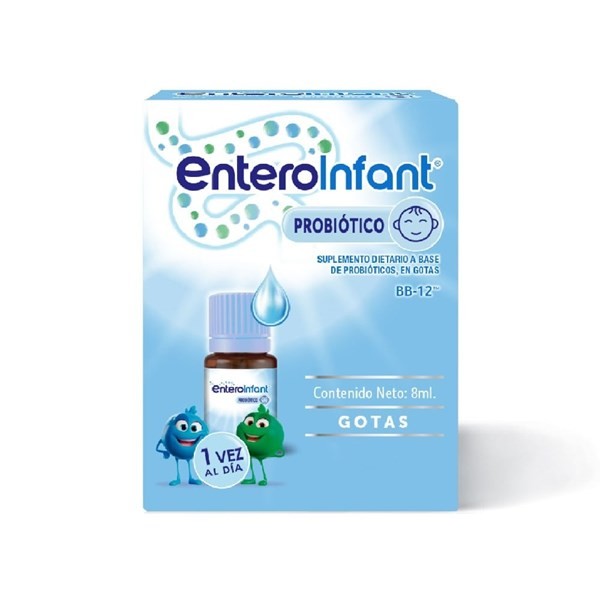Suplemento Dietario Enteroinfant Probiótico Gotas x 8 ml