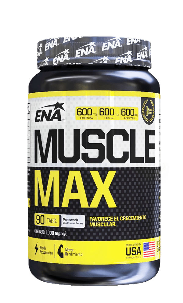 Ena Suplemento Deportivo Muscle Max (90 Tabletas) #1