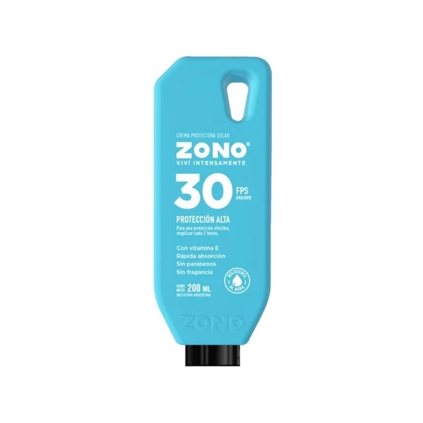Protector Solar Zono en Crema Fps 30 x 200 ml