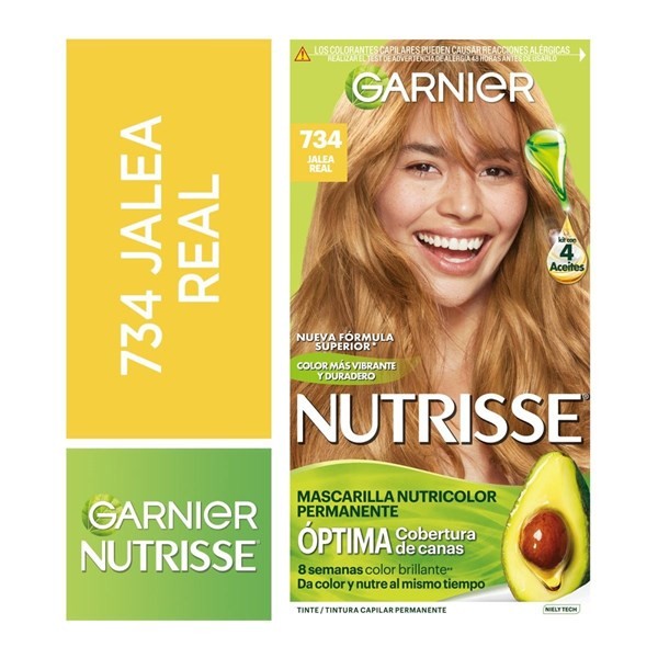 Nutrisse Kit Tintura Clasico Tono 734 jalea Real Color #1