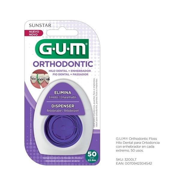 Gum Hilo Ortodoncia 3200 Enhebrador 50 Usos #1