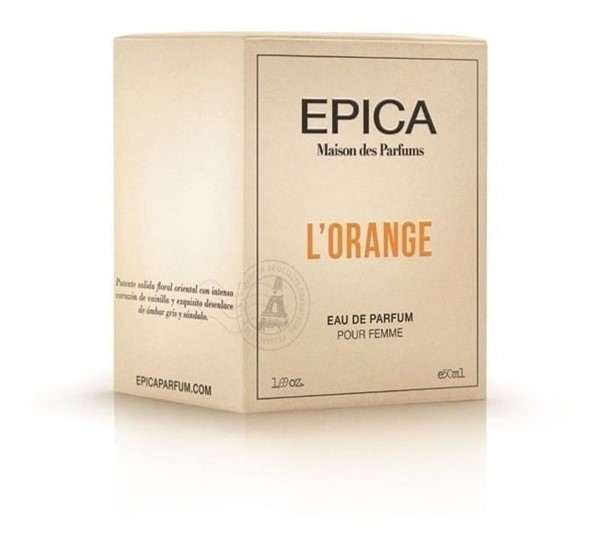 Epica Fragancia L'orange Edp For Woman 50 ml
