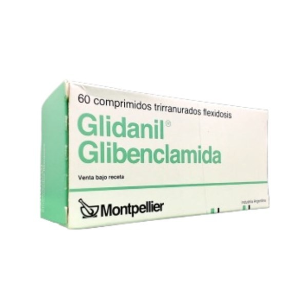 Montpellier Glidanil Glibenclamida x 60 Comp #1