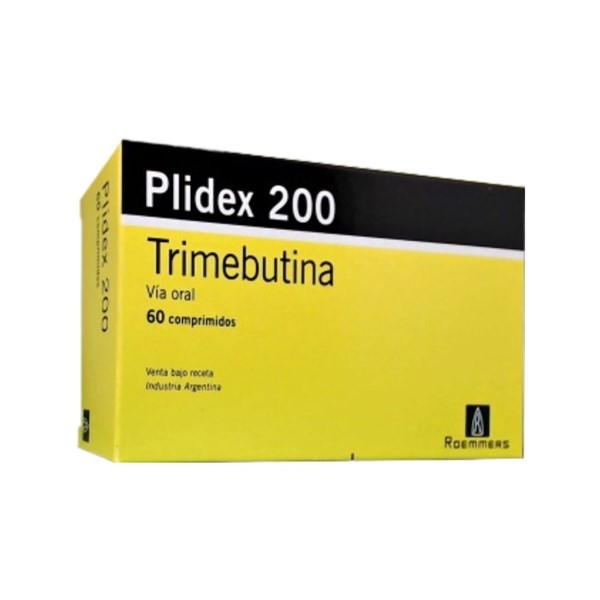 Roemmers Plidex 200 Trimebutina x 60 Comp #1