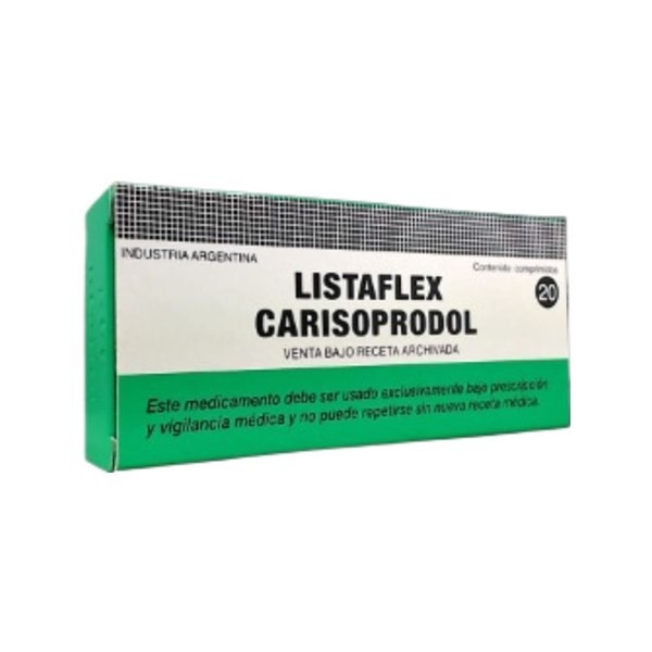 Finadiet Listaflex Carisoprodol x 20 Comp #1