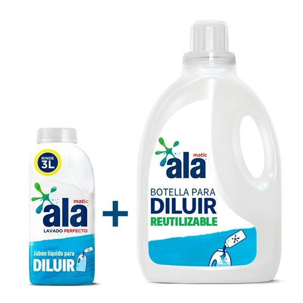 Ala Jabon Liquido Para Diluir 500 ml + Botella Vacia alt