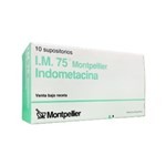 Im 75 Montpellier Indometacina x 10 Supositorios #1
