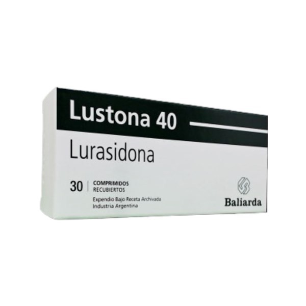 Baliarda Lustona 40 Mg Lurasidona,Clorhidrato x 30 Comp Recubiertos #1