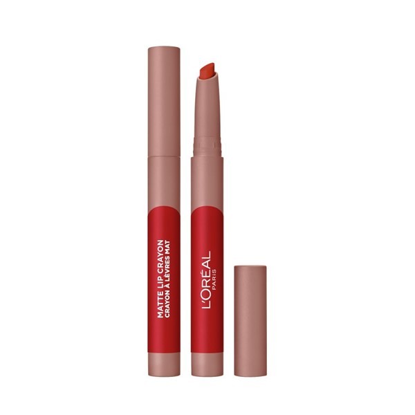 Loreal Paris Labial Matte Lip Crayon 110 caramel Rebel #1