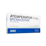 Teva Atemperator 3 Mg Bromazepam x 30 Comp #1