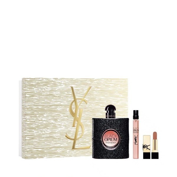 Yves Saint Laurent Black Opium EDP 90 ml + EDP 10 ml + Mini Rouge Pur Couture #1