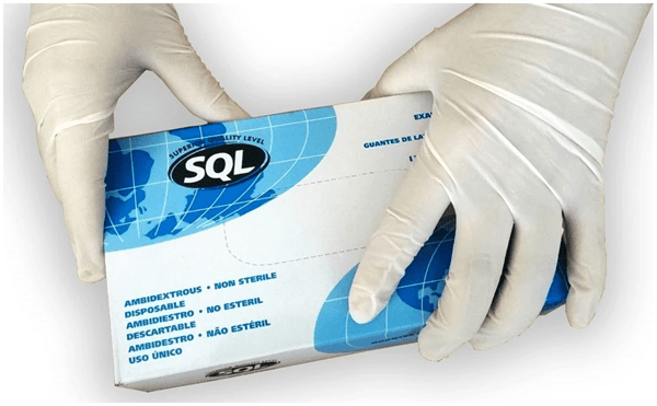 Guantes Exam SQL Talle L | 100 unidades #1