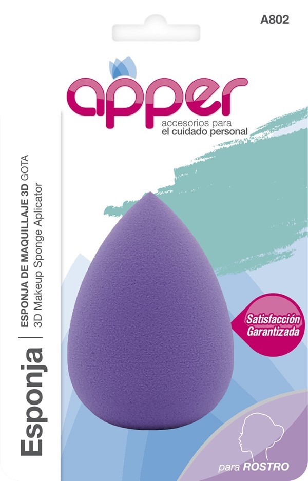 Apper Esponja Maquillaje 3D Gota #1