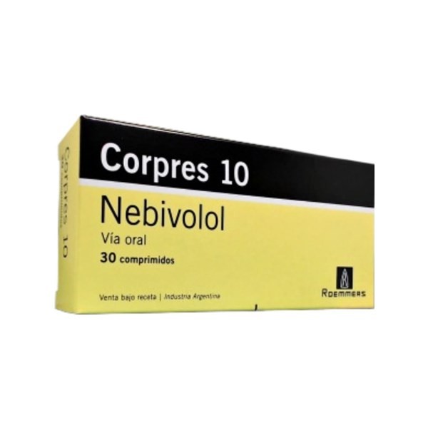 Roemmers Corpres 10 Nebivolol 10 Mg x 30 Comp #1