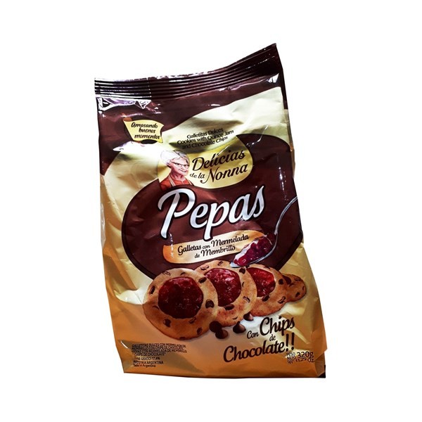 Delicias de la Nona Galletitas Pepa con Chips Delicia de la Nonna 320 G. #1