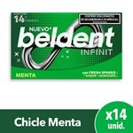 Chicle Menta Beldent Infinit 266 ,g #1 Chicle Menta Beldent Infinit 266 ,g #1