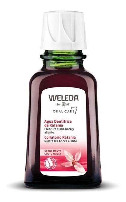Weleda Agua Dentífrica de Ratania Fortalece Las Encías 50 ml #1