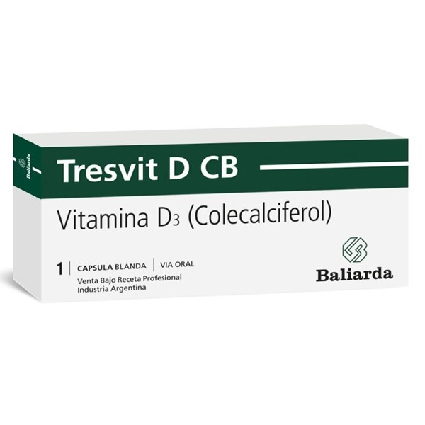 Tresvit D CB | 1 Capsula | Vitamina D #1