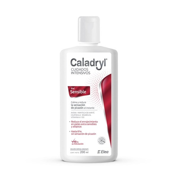Caladryl Emulsión Corporal Cuidados Intensivos Piel Sensible 200ml alt