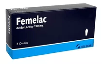 Celsius Femelac x 7 óvulos - Ácido Láctico 190 mg #1