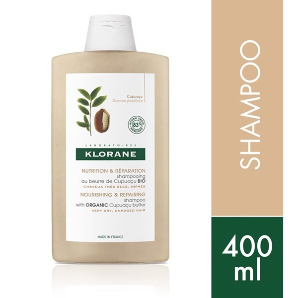 Klorane Shampoo a La Manteca de Cupuacu Organico 400 ml